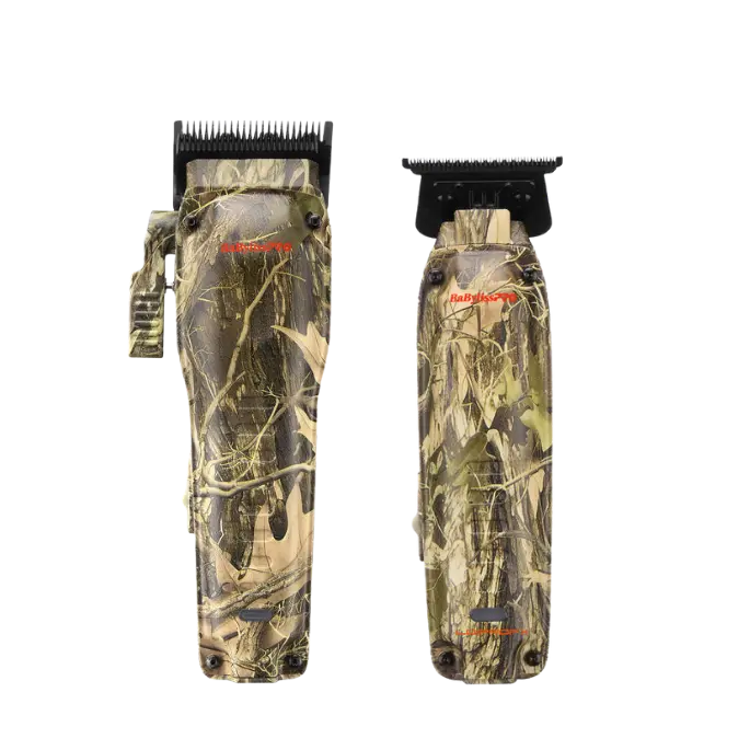 BaBylissPRO Limited Edition Camo Collection Lo-ProFX Compact Hair Clipper Set - Adjustable Clipper + Trimmer Duo