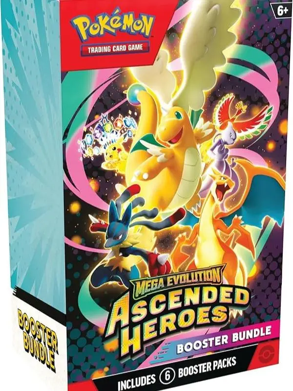Pokémon TCG: Mega Evolution—Ascended Heroes Booster Bundle