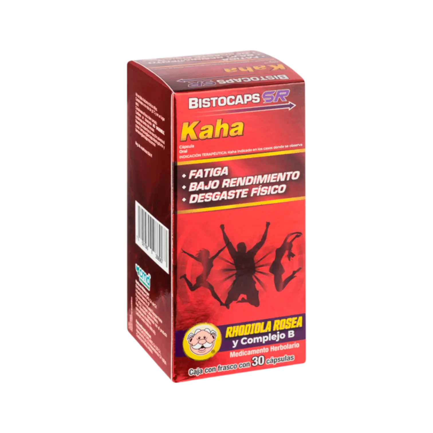 Bistocaps SR Kaha — Rhodiola Rosea & B Complex (30 capsules)