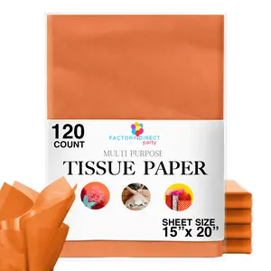 ORANGE TISSUE REAM 15" x 20" - 120 SHEETS