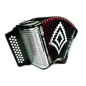 Montanari 3112 G Acordeón Sin Registros FA Negro