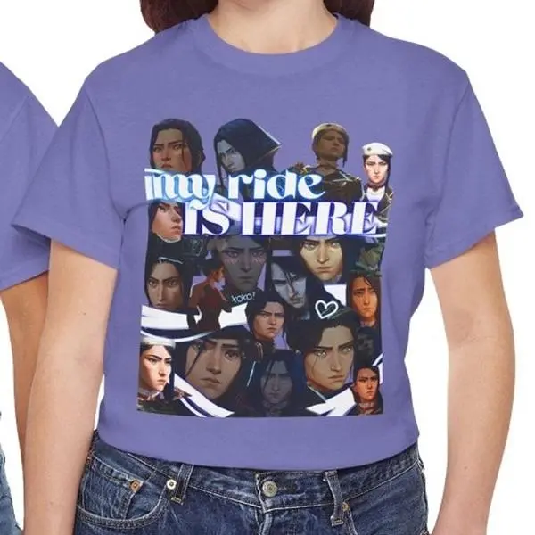 Arcane Caitlyn Unisex Tee - Funny Cotton Shirt For Trendy Tshirt