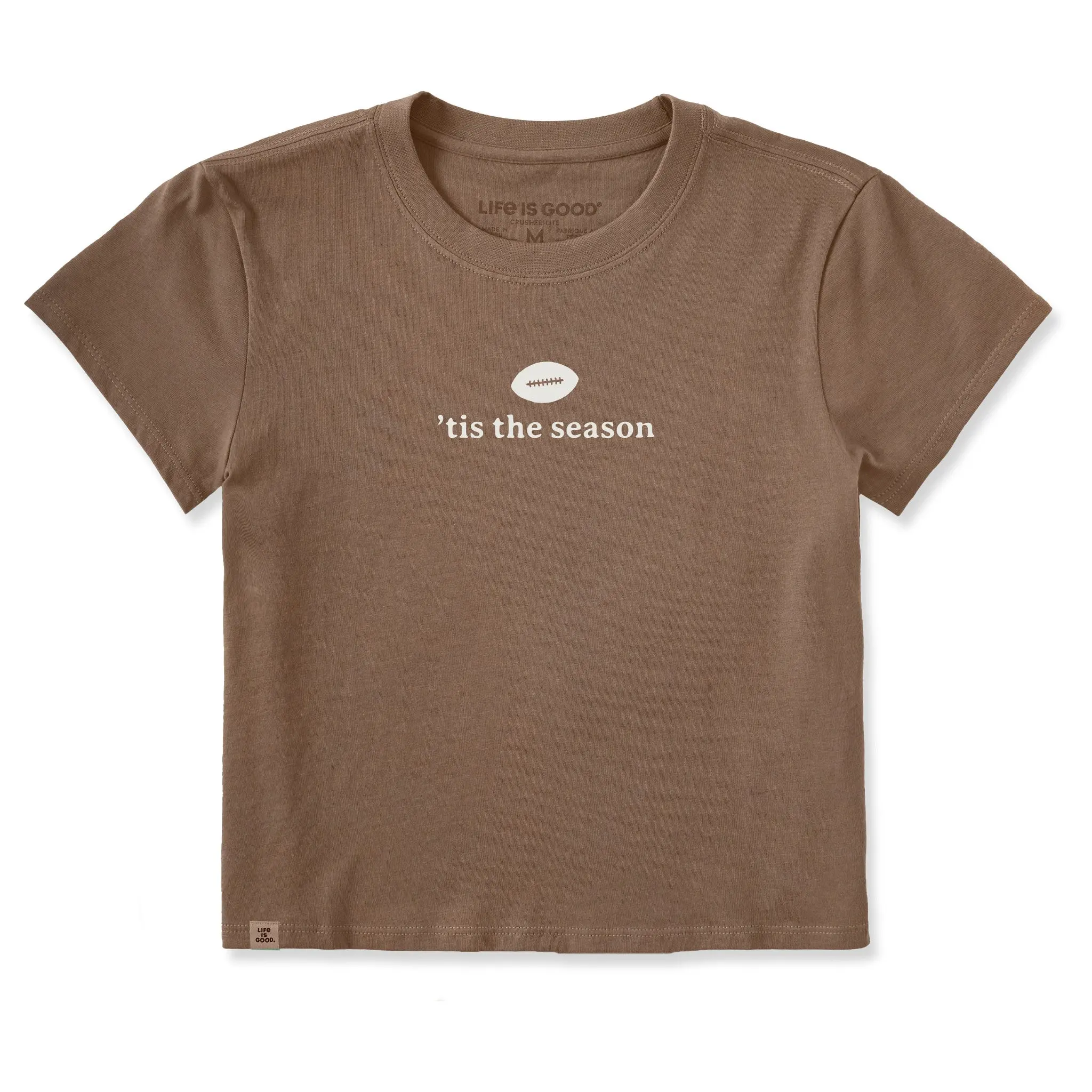 Women's Football Tis the Season Crusher-LITE Shrunken Tee