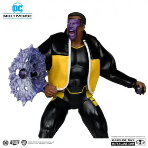 DC McFarlane Collector Edition Wave 11 Mr. Terrific JSOA #38 Red Platinum Edition 7-Inch Scale Action Figure