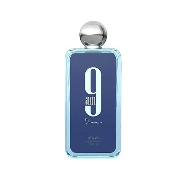 Afnan 9AM Dive – Unisex Perfume with Fresh, Clean, Aquatic Energy – 3.4 fl oz