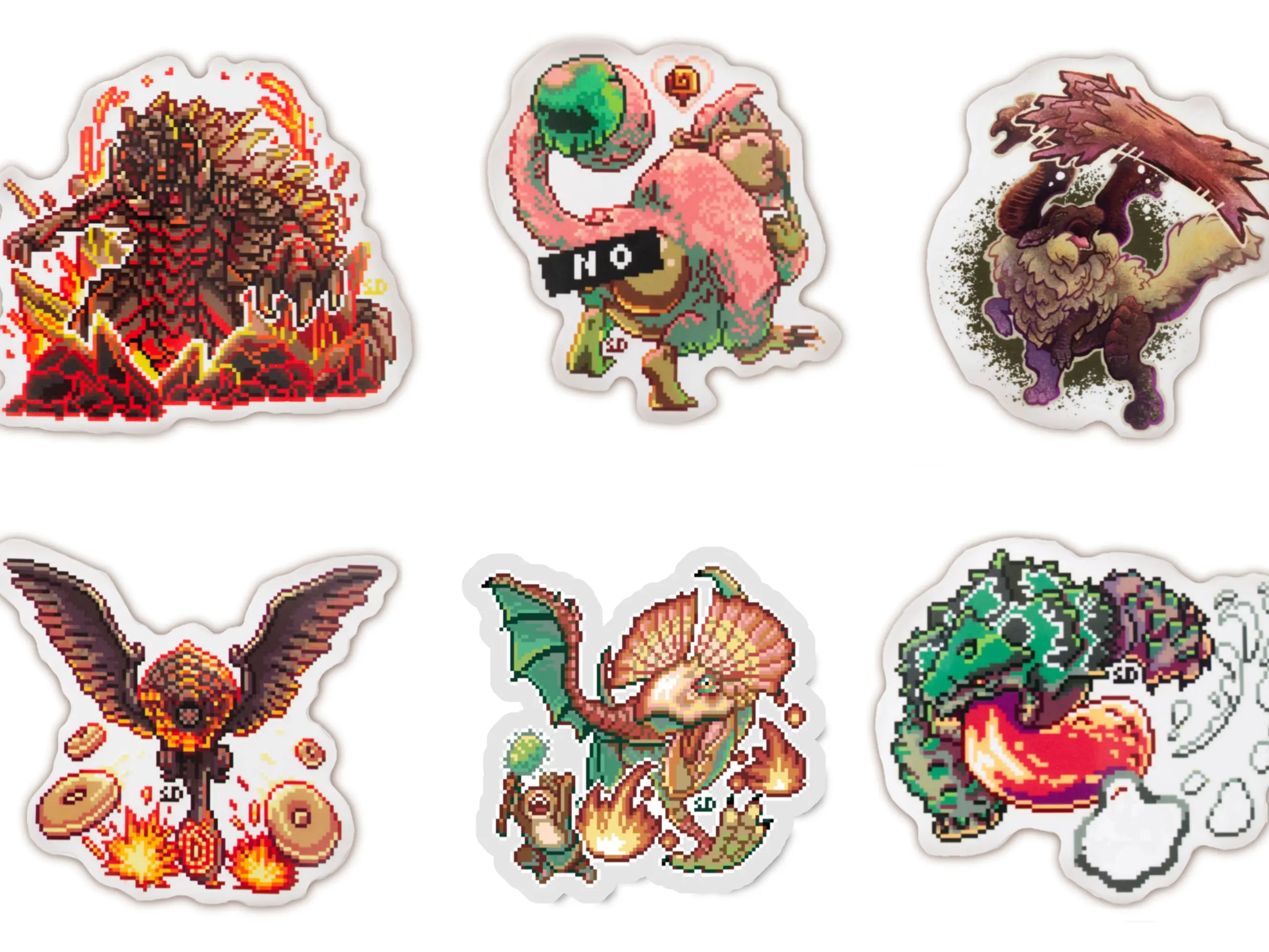 Monster Hunter Stickers - Weatherproof Vinyl - 3.0 in / 7.6 cm ...