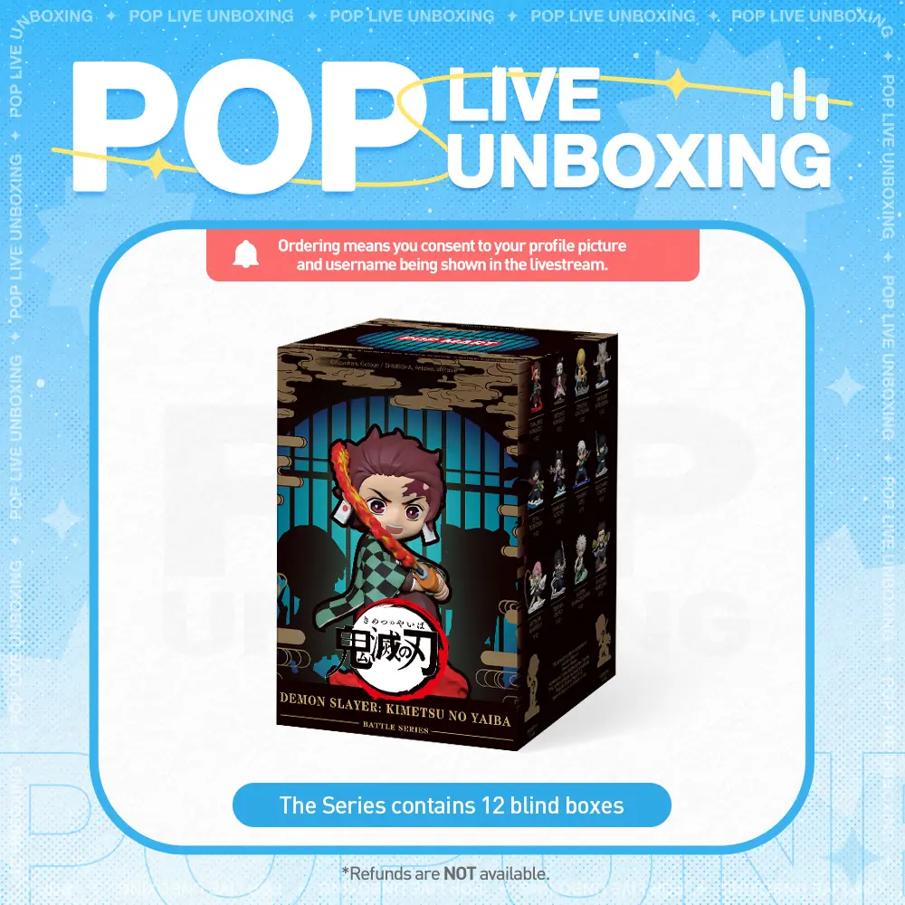 [POP NOW] POP MART Demon Slayer: Kimetsu no Yaiba Battle Series Figures Blind Box