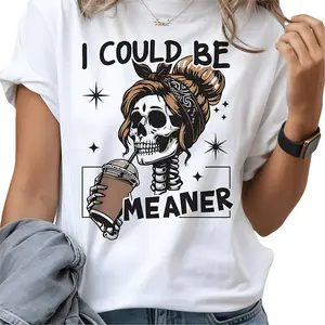I Meaner Summer Must Have New Product Suitable For Spring And Summer Comfortable And Casual T Shirt For Women Soft Crew Neck Style For Spring And Wear -1Unisex T-shirts M-5XL