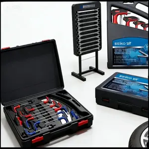 Professional 16-Piece Hex Key Set L-Shaped & T-Handle Hex Wrench Kit for Easy Maintenance Tools