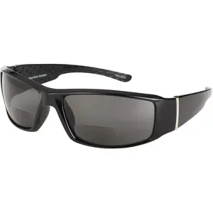 Polarized Bifocal Sunglasses 'The Contender' Full Frame Sport Wrap Outdoor Reading Glasses - UV400 Protection