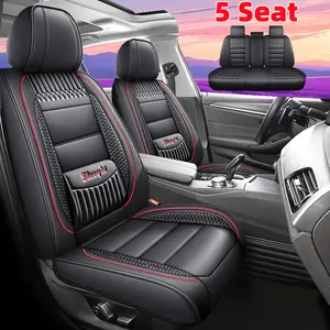 New Arrival 5 Seat Car Seat Covers Waterproof Wear Resistant Full Coverage for All Seasons Front and Rear Rows