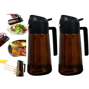 Original 16oz/470ml Olive Oil Dispenser Bottle for Kitchen Gadgets & Air Fryer Accessories Compact Olive Oil Sprayer for Cooking