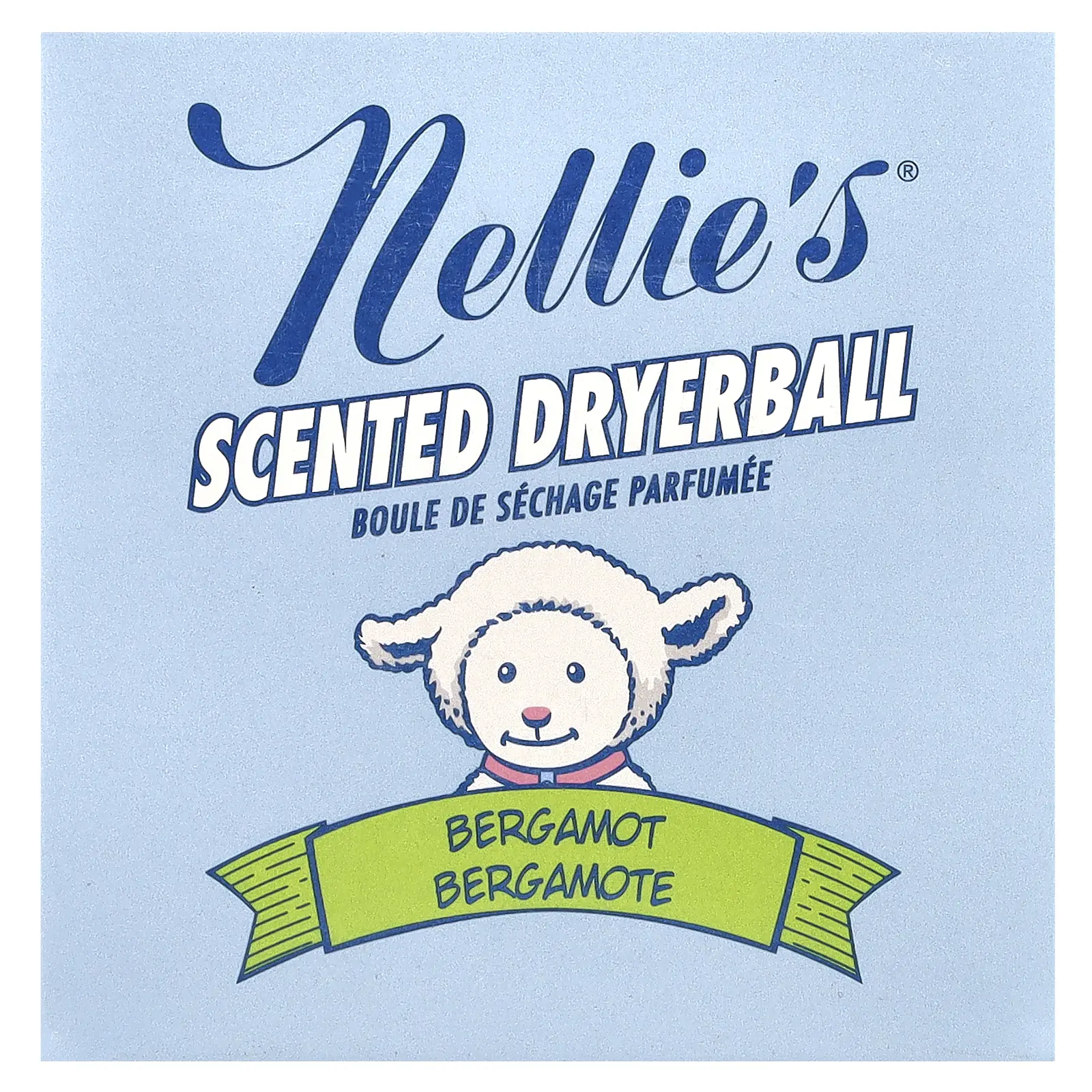 Nellie's Scented Dryerball, Bergamot, 1 Dryerball