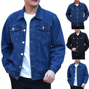 Denim Jacket for Men - Classic Trucker Style, Coats for Men, Versatile & Stylish Outfit - Menswear