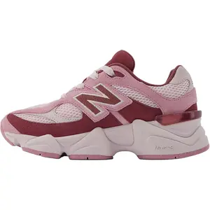 New Balance 9060 Pink Granite Washed Burgundy