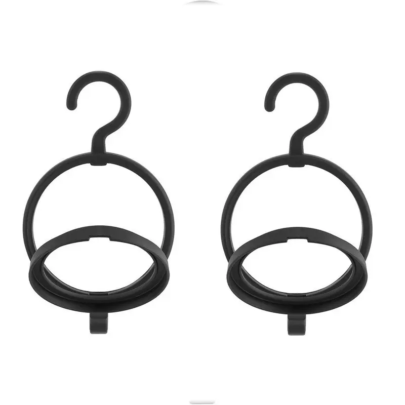 2-Pack Wigs Hangers & Storage Solution, Multi-Functional Stand for Various Wig Organization and Display, Portable Hanging Wig Rack for Hats Scarves Bags