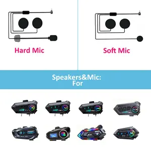 Motorcycle Helmet Headset Accessories ,Microphone and Speaker, Wireless Audio Cable Adapter, Plug & Play USB-C Headset Converter for Y10/Y12/X10/YP10/P10/Y10-2X/D3X/P10-2X Helmets, Phone Call/Speech Control, for Smartphones/Tablets/Laptops, Cable Only