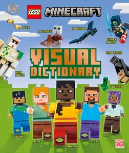 Lego Minecraft Visual Dictionary (Library Edition): This Edition Does Not Include a Minifigure -- Elizabeth Dowsett, Hardcover