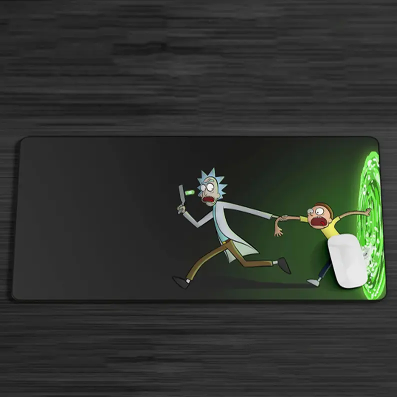 Rick and Morty Portal Gaming Accessories Mouse Pad – FASTSHIPPING
