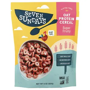 Seven Sundays Oat Protein Cereal, Super Fruity, 8 oz (227 g)