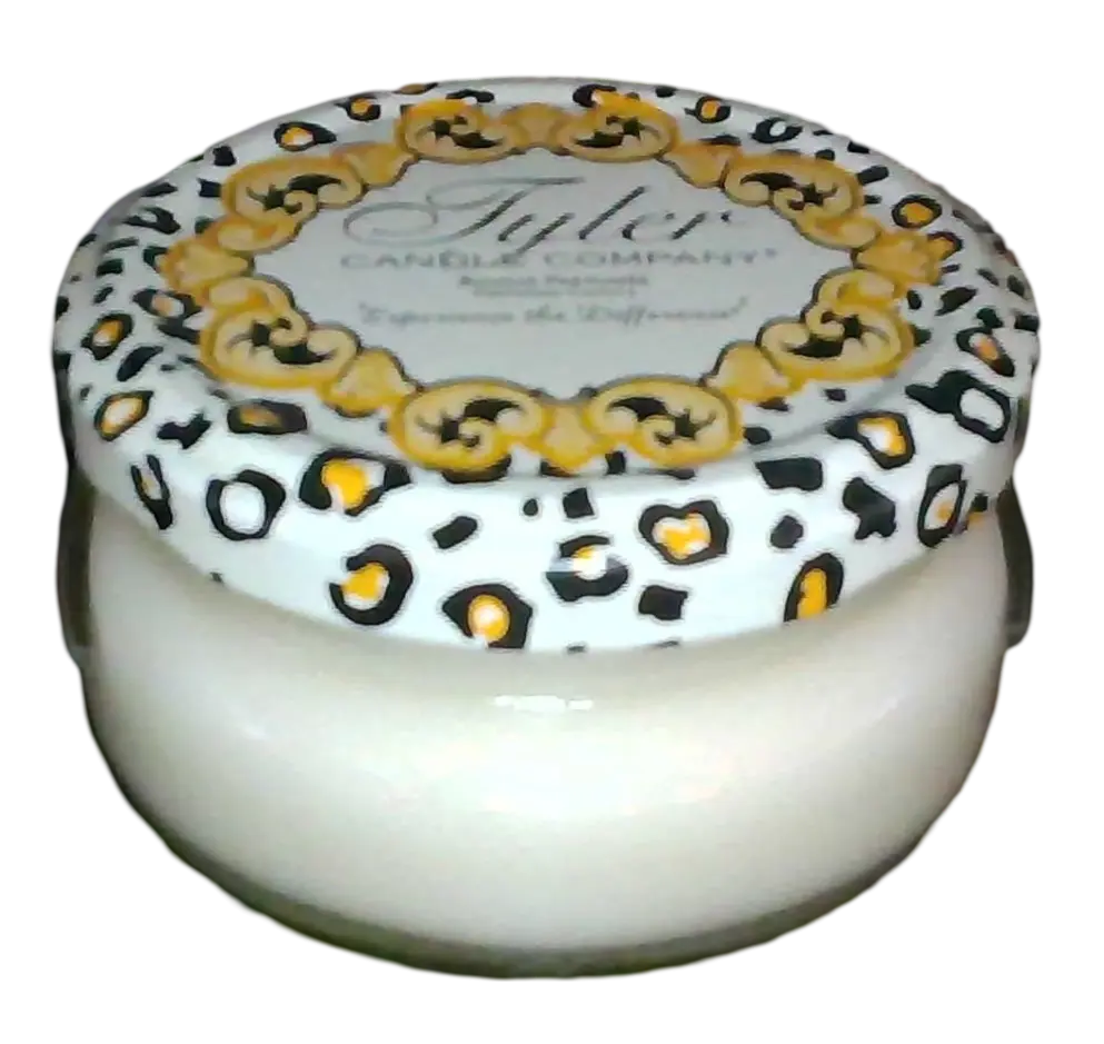 Tyler Candle Company Platinum 3.4oz Paraffin Wax Household Candle - Includes Tyler Matches, Even Burning Fragrance Scent Freshener, Ideal Home Decor Gift for Home Supplies