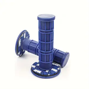 Non-Slip Grip Handles 7/8" 22-24mm Ergonomic Design Durable Rubber for Off-Road Motorcycles & Racing Bikes Multi-Color Options