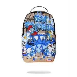 SMURFS BIG MURAL BACKPACK SMURFS BIG MURAL BACKPACK
