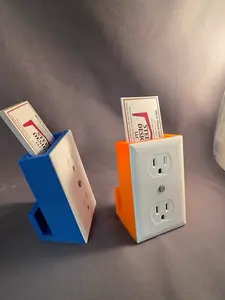 Electrician business card holder