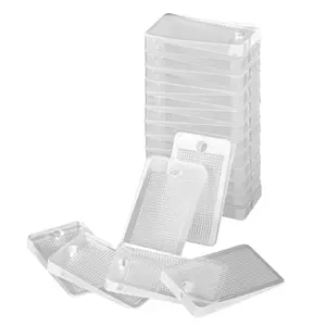 Furniture Leveling Shims, 30 PCS 1.97x 1.16x 0.22 inch Non-Skid Clear Plastic Pads, Easy-to-Cut Furniture Leveler, Ideal Shim Leveler for Couch, Refrigerator, Table Legs to Avoid Wobbling