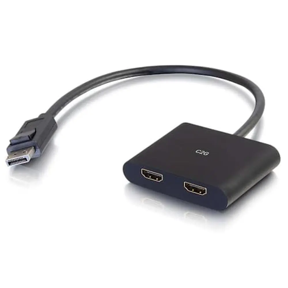 C2G DisplayPort 1.2 to Dual HDMI MST Hub - 4K