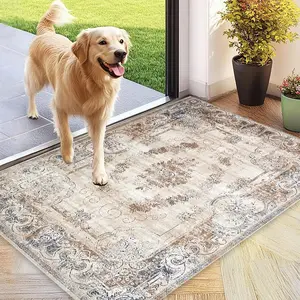 Non-slip Pet Mat, Multifunctional Pet Floor Mat, Water Absorbent Pet Mat, Keep Home Environment Neat and Clean, Pet Floor Mat for Dogs & Cats
