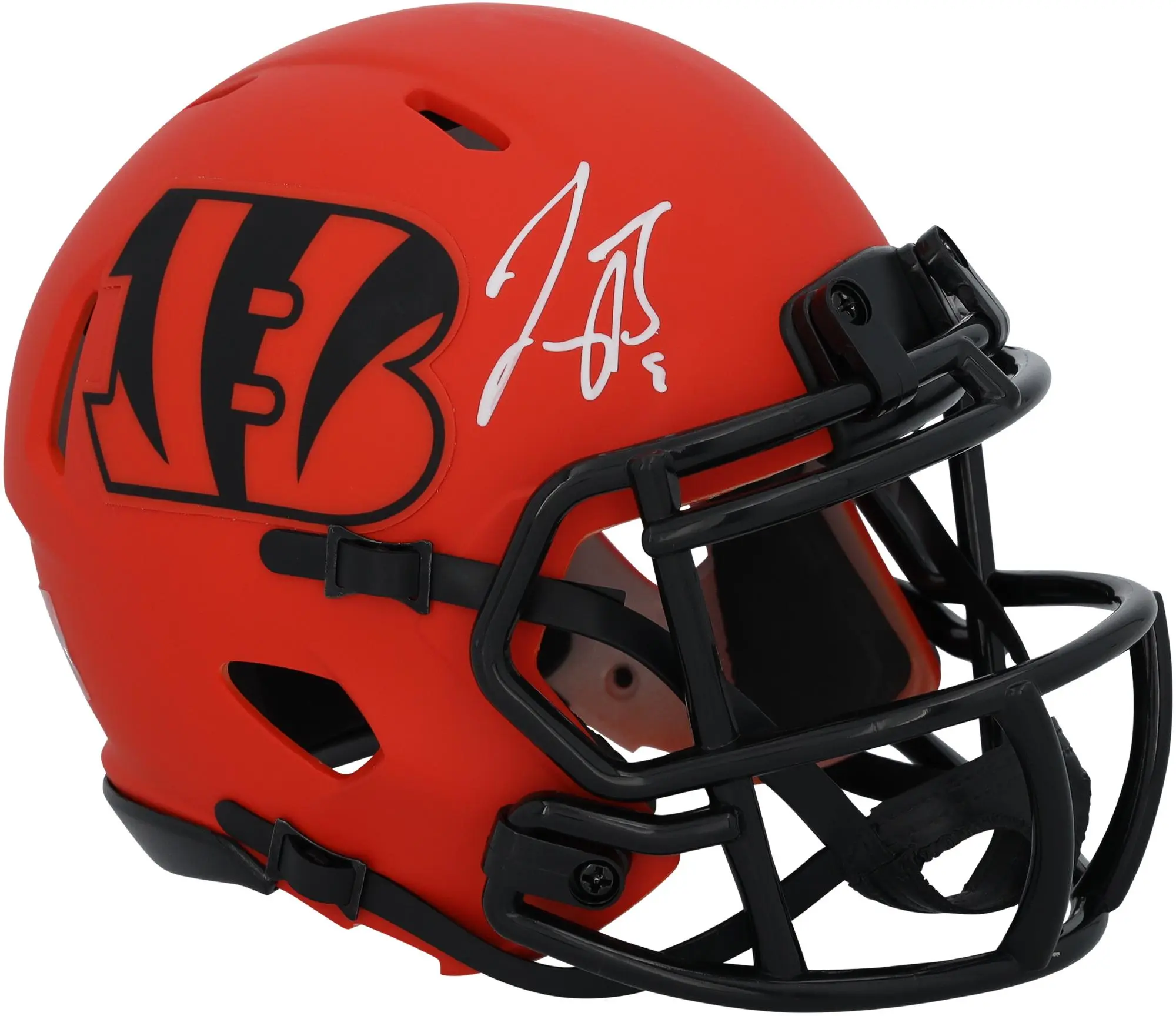 Joe Burrow Cincinnati Bengals Autographed Riddell Rave Speed Mini Helmet - Fanatics Authentic Certified