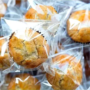 Clear Cookie Bag, 100pcs/set Self Sealing Cookie Candy Bag, Plastic Packaging Bag for Biscuit, Gift, Candy, Snack, Home Organizer, Wrapping