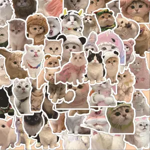 [Set of 5 Random] Cat Dog Stickers