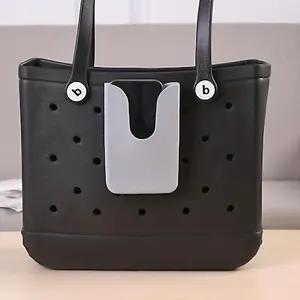 Bogg Bag Silicone Phone Holder, Soft Rubber Bag Decoration Bag Charms Small Pocket For Phones, Keys, Lipstick, Sunglasses Storage, Suitable For Medium-sized Bogg Bag