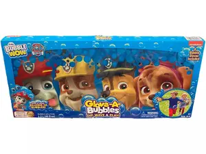 ZURU Bubble Wow Paw Patrol Glove-A-Bubbles Wave & Play- 8 Bubble Gloves