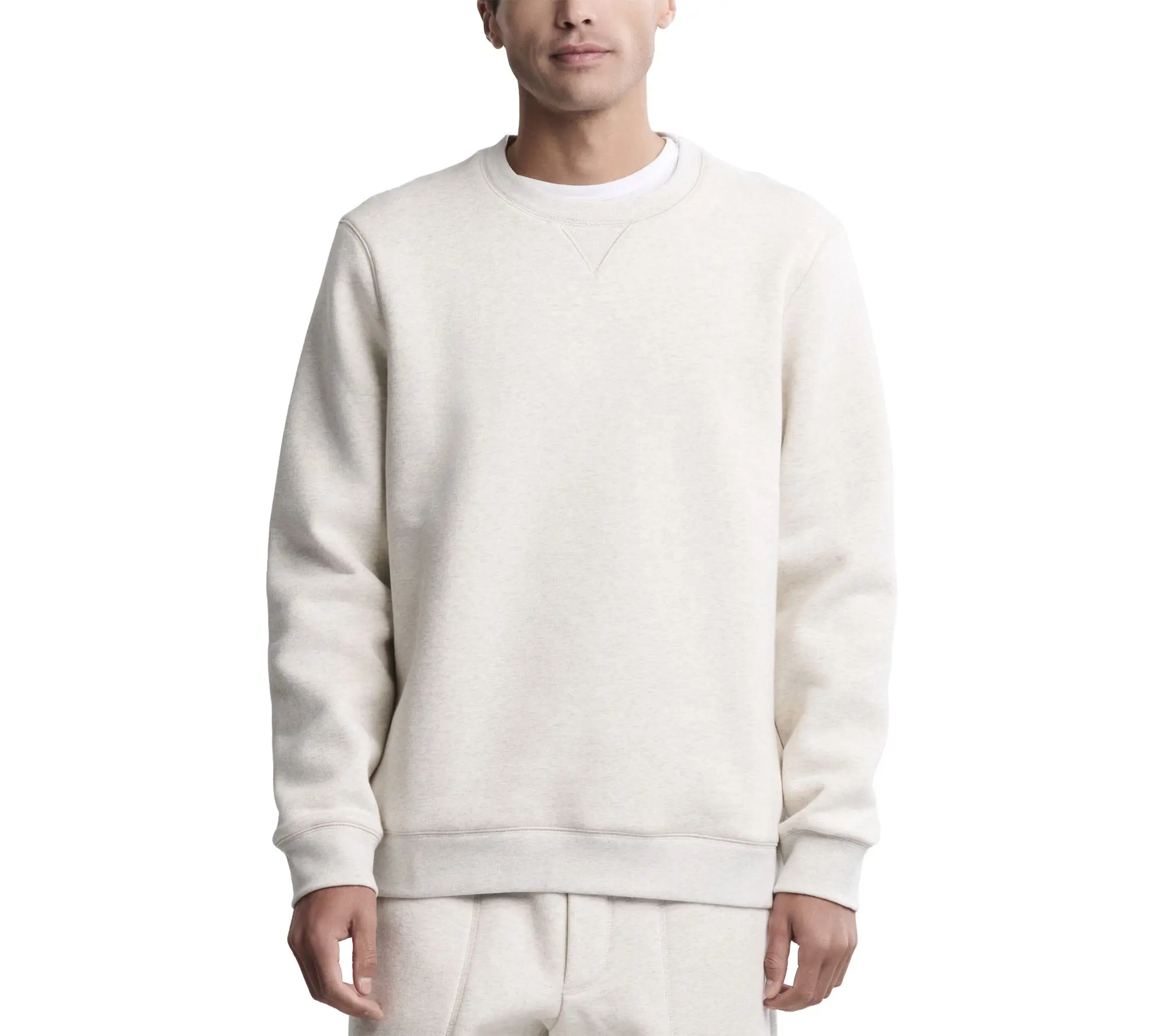 Barefoot Dreams MC Men's Fleece Crewneck Sweatshirt