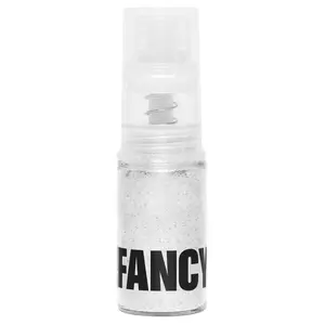 Fancy Sprinkles Premium Edible Glitter, 100% Edible Glitter Spray for Sparkling Food & Drinks No Taste or Texture (4g, Diamond White Edible Glitter Pre-Filled in a Fancy Dusting Pump)