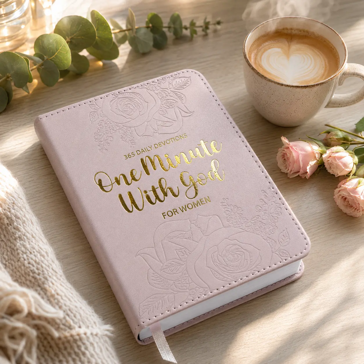 One Minute with God: A Woman'S Devotional Journal - A 365-Day Portable Daily Reflection Notebook; an Ideal Gift for Holidays And Birthdays; A Personal Growth And Spiritual Devotional Planner
