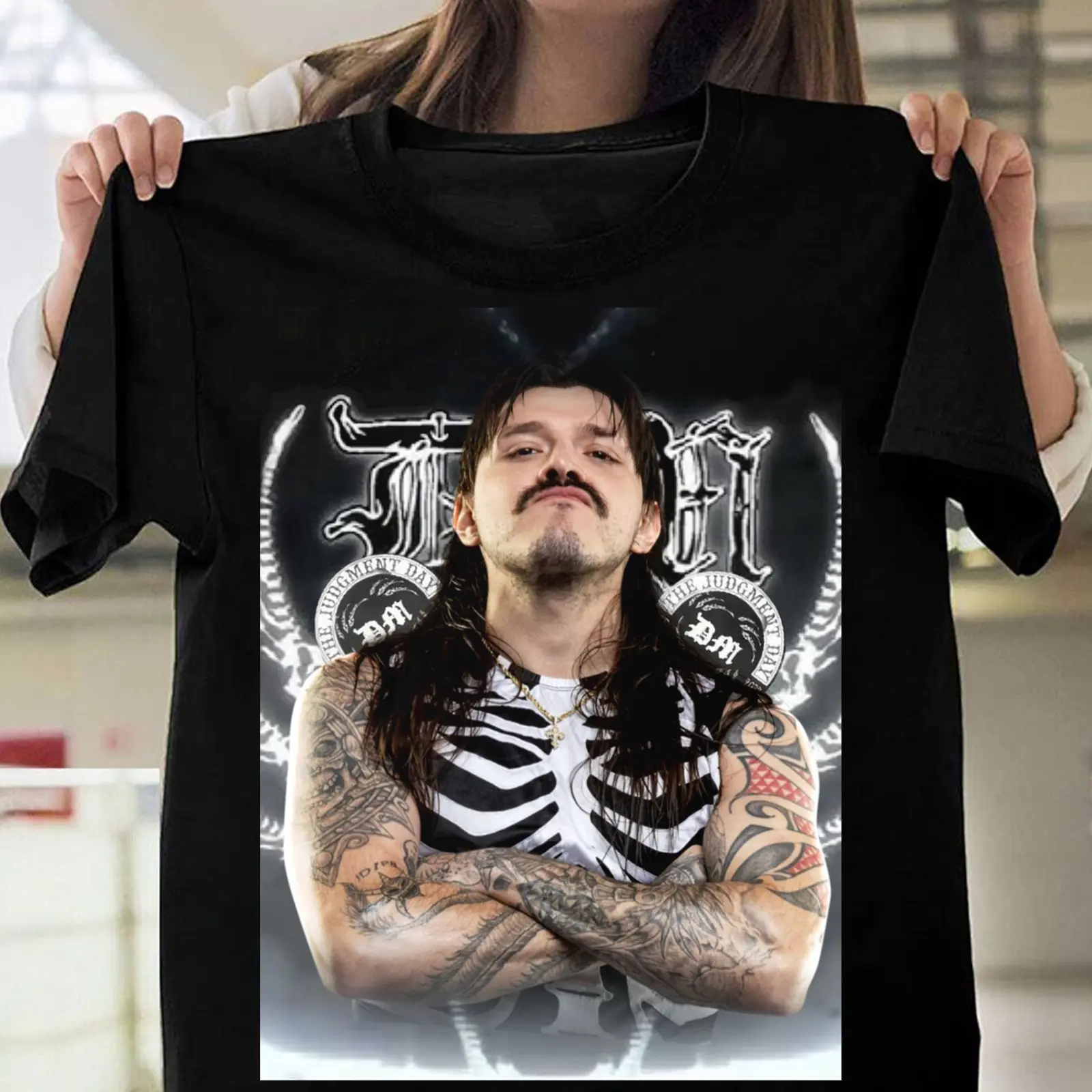 Dominik Mysterio Inspired Tee – Wrestling Fan Casual Wear Shirt