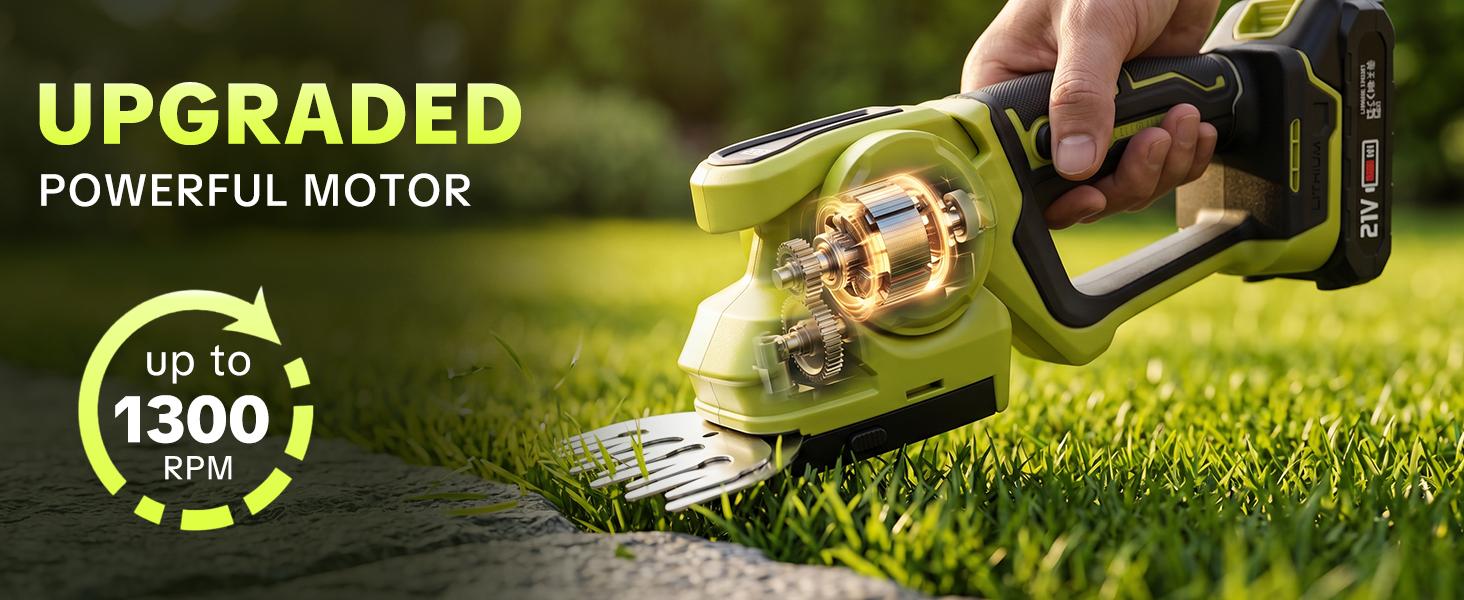 【FathersDayGift】SEESE Cordless 2-in-1 Grass Shear & Shrub Trimmer, Handheld Electric Hedge Trimmer, 2*21V Batteries,Lightweight for Lawn Hedge Garden Yard Maintenance fathersdaygift 【FathersDayGift】SEESE Cordless 2-in-1 Grass Shear & Shrub Trimmer, Handheld Electric Hedge Trimmer, 2*21V Batteries,Lightweight for Lawn Hedge Garden Yard Maintenance fathersdaygift