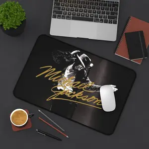 King of Pop Desk Mat – Michael Jackson Gaming Setup