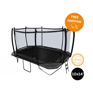 10x14' Rectangle Trampoline Pro-Line Avyna Above Ground with Enclosure