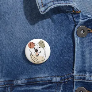 Silly BG & Friends Alaska Malamute Dog Hooman Pin Buttons Pin Buttons, Cute Animal Enamel Pins, Kawaii Accessories, Unique Lapel Pins, Quirky Badge Set, Fun Pet Lover Gift
