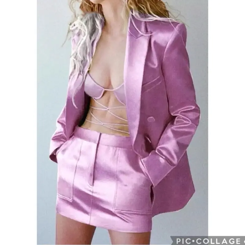 LILAC MINI SKIRT SUIT
