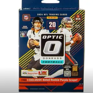 2024 Panini Donruss Optic NFL Football Trading Cards Hanger Box (Factory Sealed)