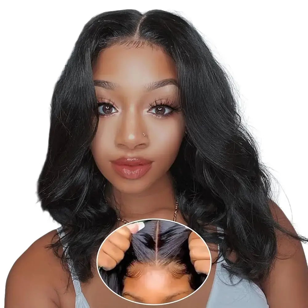 SuperNova Gorgeous Body Wave 7*4 Lace Closure Bob Ready Go Wig #SummerVibes Black Woman Wigs Glueless Closure Wig