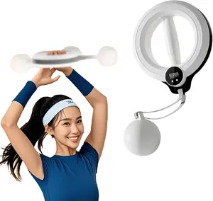Merach 360° Rotating Wrist & Forearm Trainer for Men and Women, Upper Body Strength Tool for Arms, Shoulders & Chest, Portable Home and Gym Fitness Equipment