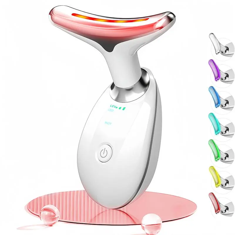 Facial Massager Tool, Skin Care and Double Chin Neck Massage, Face Sculpting Tool with Thermals, Portable Facial Beauty Device, Christmas Gift, Trending Products, Beauty Instrument
