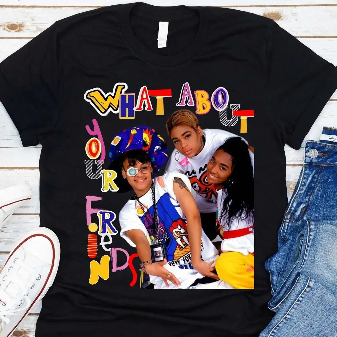 TLC What About Your Friends Tee Unisex TLC Girl Group Shirt 90s Inspired TLC Band Tshirt T-Boz Left Eye Chili R&B Group ZuluSky